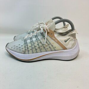 Nike EXP-X14 White Tan Running Shoes Women’s 7.5 AO3170-101 Lightweight Trainers